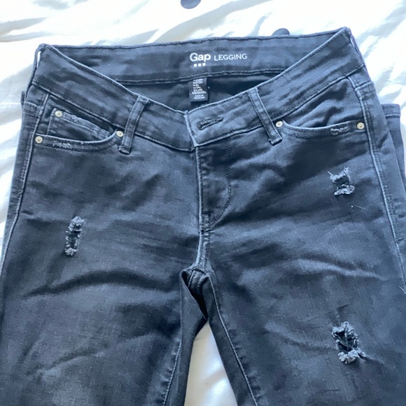 Gap black jegging Jean - Picture 3 of 4